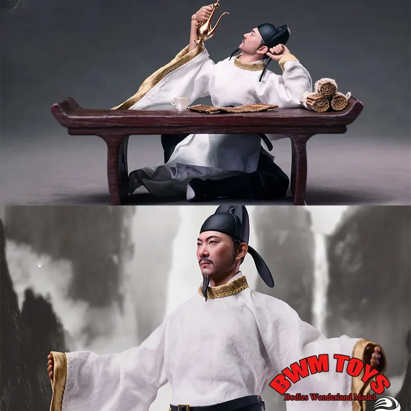In Stock 303TOYS SR003 1/12 Scale Male Soldier Saints Series Poetry Immortal Li Bai 6inch Action Figure Doll Collection
In Stock 303TOYS SR003 1/12 Scale Male Soldier Saints Series Poetry Immortal Li Bai 6inch Action Figure Doll Collection
