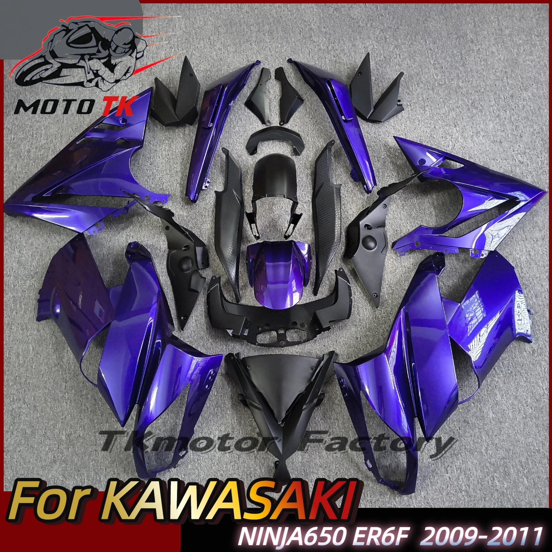 Motorcycle Fairing Kit Suitable For Kawasaki Ninja 650 2009 2010 2011 EX650 09-11 ER6F Nardo Grey Fairing
Motorcycle Fairing Kit Suitable For Kawasaki Ninja 650 2009 2010 2011 EX650 09-11 ER6F Nardo Grey Fairing