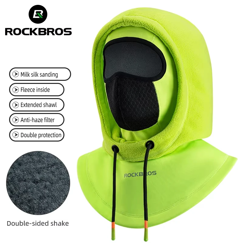 ROCKBROS Winter Cycling Mask Fleece Thermal Keep Warm Windproof Full Face Mask Balaclava Ski Mask Fishing Skiing Hat Headwear
ROCKBROS Winter Cycling Mask Fleece Thermal Keep Warm Windproof Full Face Mask Balaclava Ski Mask Fishing Skiing Hat Headwear