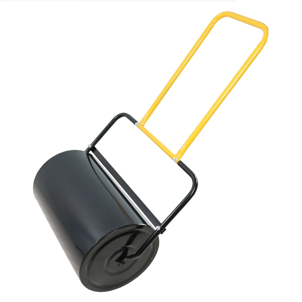40 litre high capacity lawn roller can fill sand/water easy to push and pull suitable for gardens farms parks black
40 litre high capacity lawn roller can fill sand/water easy to push and pull suitable for gardens farms parks black