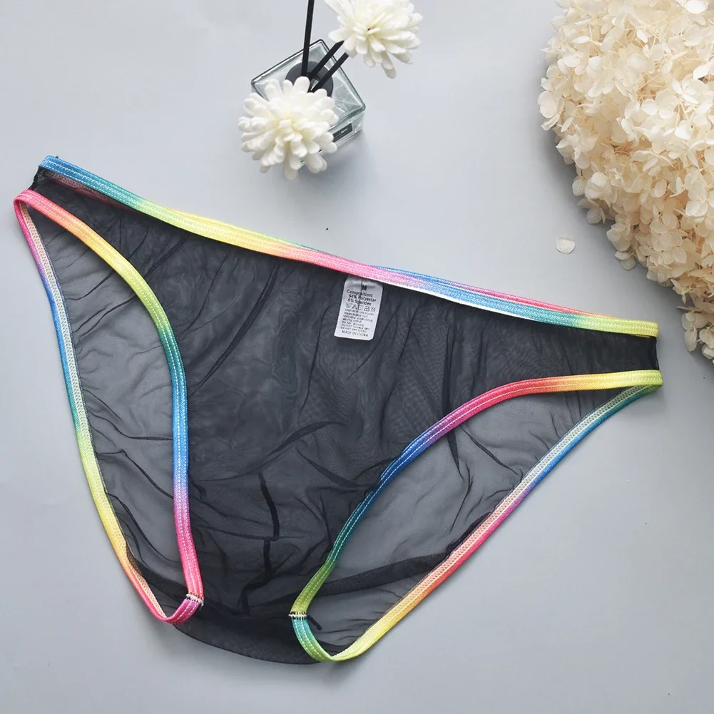 Mens Sexy Ultra-Thin See Through Underpants Mesh Solid Sissy Bulge Pouch Breathable Underwear Print Loose Quick Dry Sheer Trunks
Mens Sexy Ultra-Thin See Through Underpants Mesh Solid Sissy Bulge Pouch Breathable Underwear Print Loose Quick Dry Sheer Trunks