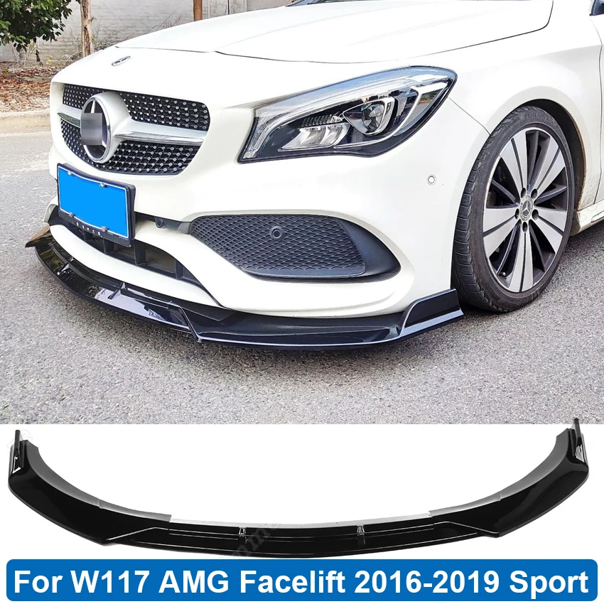 Front Bumper Lip Side Splitter Spoiler Body Kit For Mercedes Facelift W117 CLA Class CLA200 CLA250 2016-2019 Sport Car Tuning
Front Bumper Lip Side Splitter Spoiler Body Kit For Mercedes Facelift W117 CLA Class CLA200 CLA250 2016-2019 Sport Car Tuning
