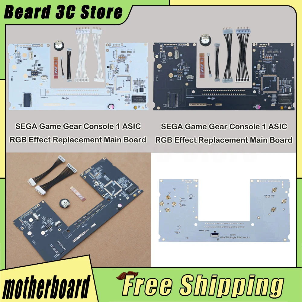 For Sega Game Gear Gg New Rgb Lighting Effect Replaces The Smt Soldered Motherboard Rgb Lightin Effect Enhancement Single Chip
For Sega Game Gear Gg New Rgb Lighting Effect Replaces The Smt Soldered Motherboard Rgb Lightin Effect Enhancement Single Chip