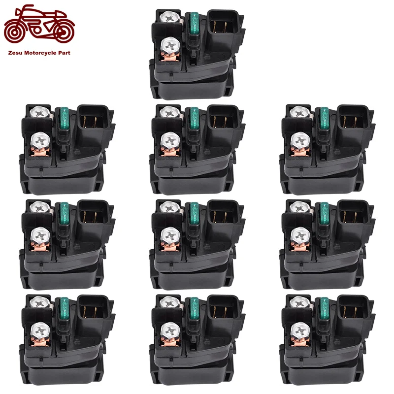 10Pcs Motorcycle Electrical Starter Solenoid Relay Switches For SUZUKI GSX-1300R GSX-1300RZ GSX-1300RX GSF600S BANDIT 600 600CC
10Pcs Motorcycle Electrical Starter Solenoid Relay Switches For SUZUKI GSX-1300R GSX-1300RZ GSX-1300RX GSF600S BANDIT 600 600CC