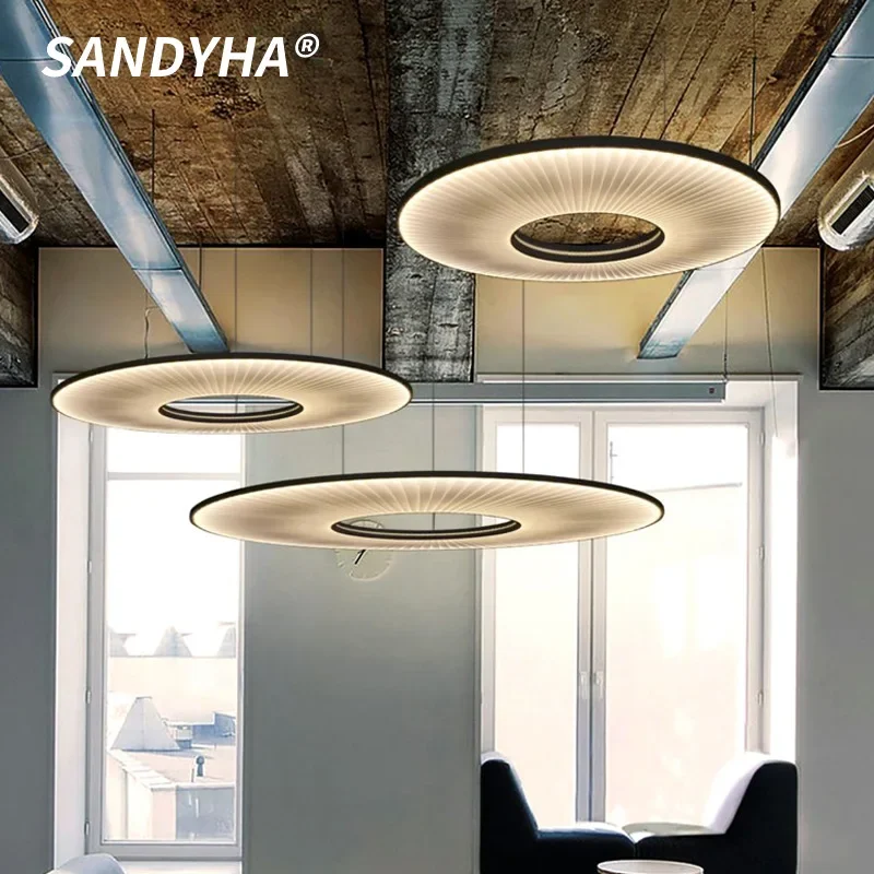 SANDYHA Nordic Ring Pendant Lights Round Design Hanging Chandelier Living Room Dining Table Lighting Bedroom Decoration Led Lamp
SANDYHA Nordic Ring Pendant Lights Round Design Hanging Chandelier Living Room Dining Table Lighting Bedroom Decoration Led Lamp