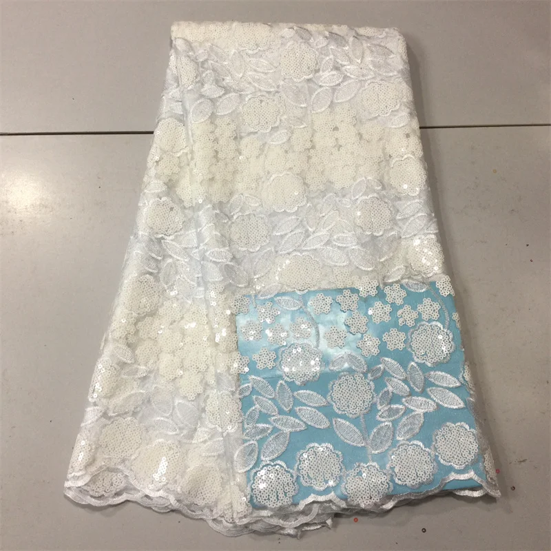 Fashion African Sequins Tulle Embroidered Groom Lace Fabric Sequins Lace Fabric For Nigerian Wedding Dress FPL712
Fashion African Sequins Tulle Embroidered Groom Lace Fabric Sequins Lace Fabric For Nigerian Wedding Dress FPL712