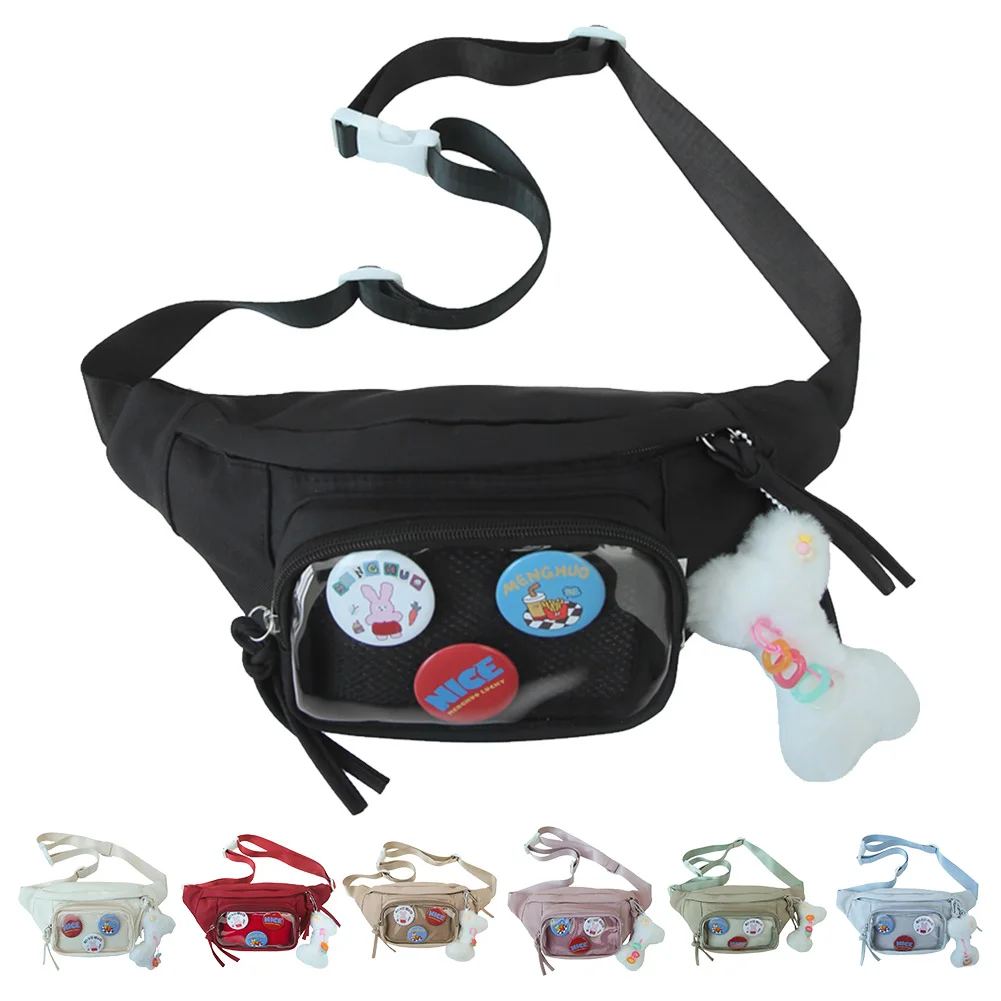 Ita Bag поясная сумка милая поясная сумка нейлоновая сумка через плечо из ПВХ нагрудная сумка для женщин-подростков
Ita Bag поясная сумка милая поясная сумка нейлоновая сумка через плечо из ПВХ нагрудная сумка для женщин-подростков