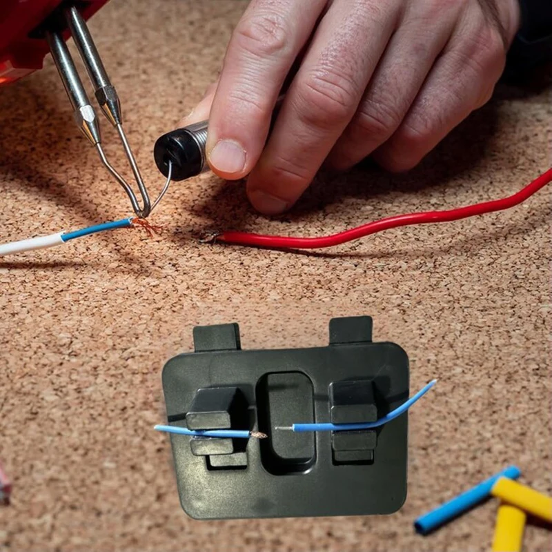 ABS Wire Fixture Welding Soldering Station High Temperature Resistant For Thick And Thin Wire Cable Clamps Welding Repair Tools
ABS Wire Fixture Welding Soldering Station High Temperature Resistant For Thick And Thin Wire Cable Clamps Welding Repair Tools