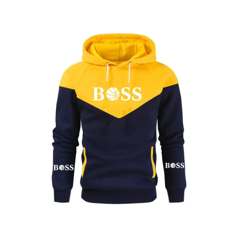 Fall Winter Men's Patchwork Hoodie Outdoor Casual Sportswear Street Fashion Men's Top Fleece Thermal Hooded Sweatshirt
Fall Winter Men's Patchwork Hoodie Outdoor Casual Sportswear Street Fashion Men's Top Fleece Thermal Hooded Sweatshirt