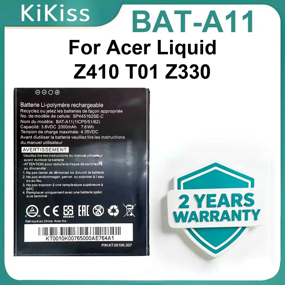 Mobile Phone Battery For Acer Liquid Z410 T01 Z330 BAT A11,BAT-A11 High Quanlity Batteries
Mobile Phone Battery For Acer Liquid Z410 T01 Z330 BAT A11,BAT-A11 High Quanlity Batteries