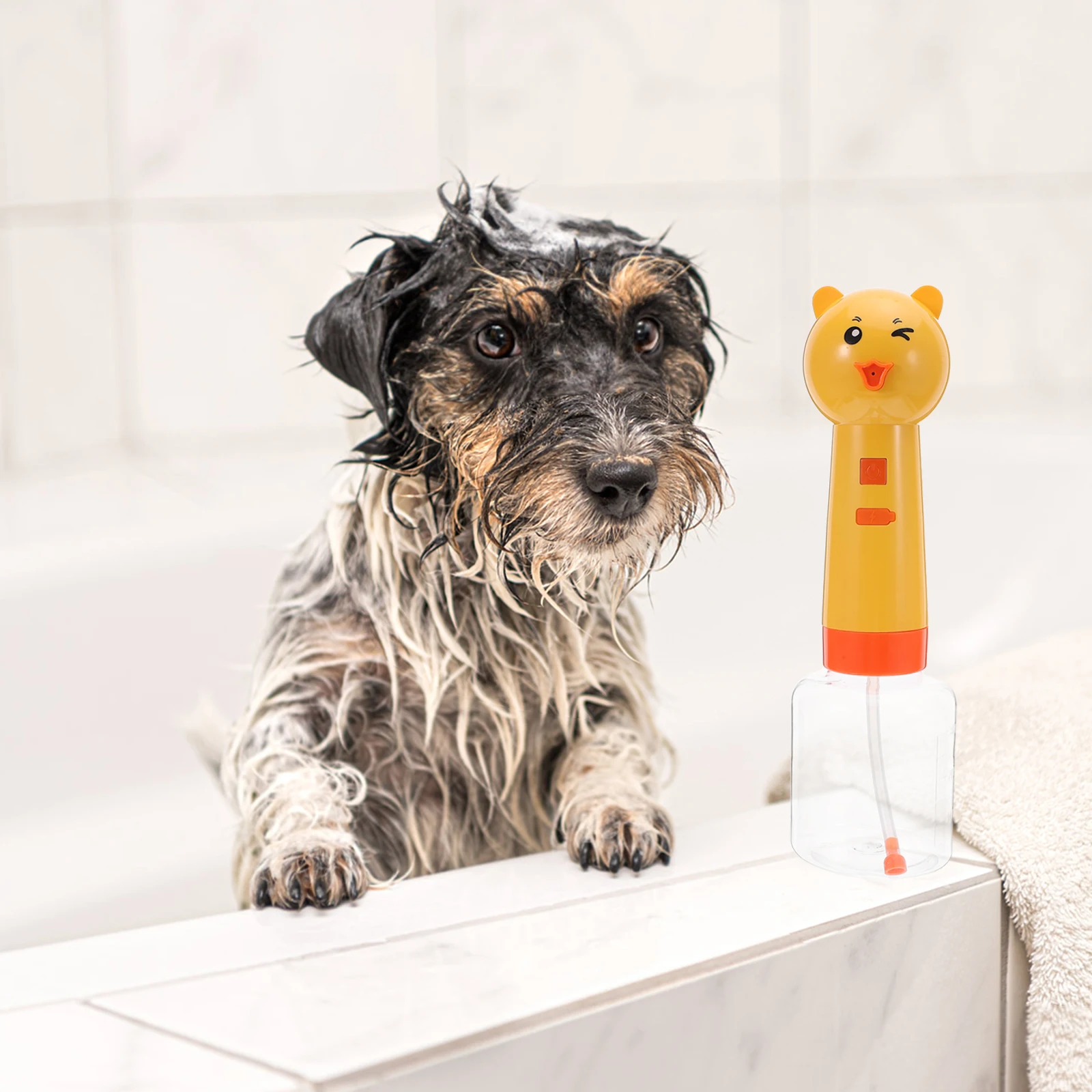 Electric Foam Soap For Pets Cordless Dog Cat Bathing Shampoo Foamer Rechargeable Pet Bath Soap Dispenser - Pet Shampoo Bubble
Electric Foam Soap For Pets Cordless Dog Cat Bathing Shampoo Foamer Rechargeable Pet Bath Soap Dispenser - Pet Shampoo Bubble