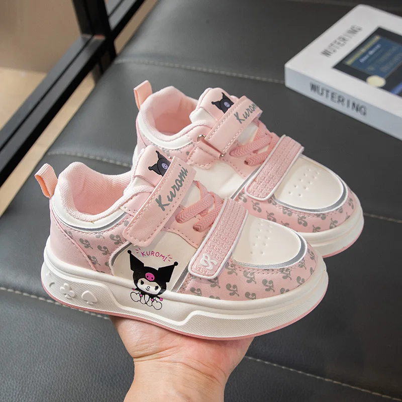 Kids'Casual Shoes Kuromi Printing PU Leather Spring Running Shoes For Children Anti-slip Breathable Purple Pink Size 26-37
Kids'Casual Shoes Kuromi Printing PU Leather Spring Running Shoes For Children Anti-slip Breathable Purple Pink Size 26-37