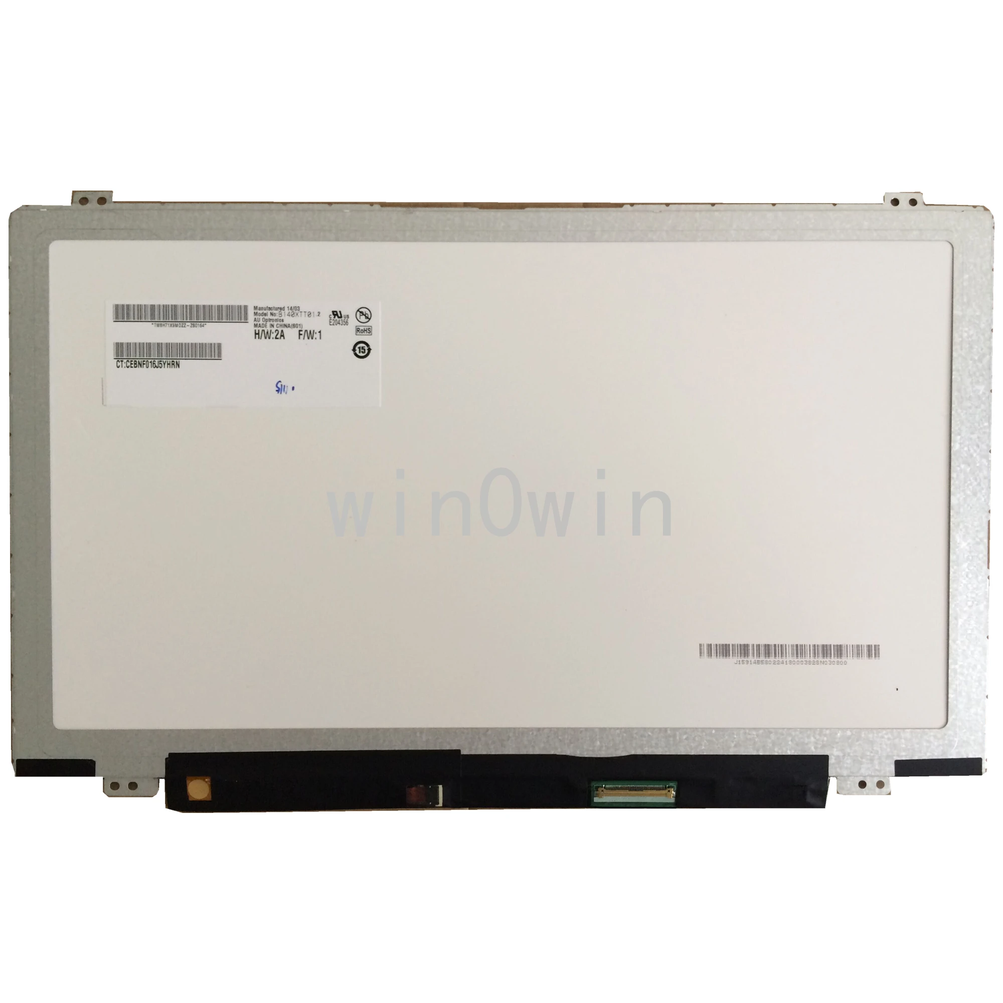 B140XTT01.2 B140XTT01 With TOUCH Digitizer LED Display Laptop Screen 40pin
B140XTT01.2 B140XTT01 With TOUCH Digitizer LED Display Laptop Screen 40pin
