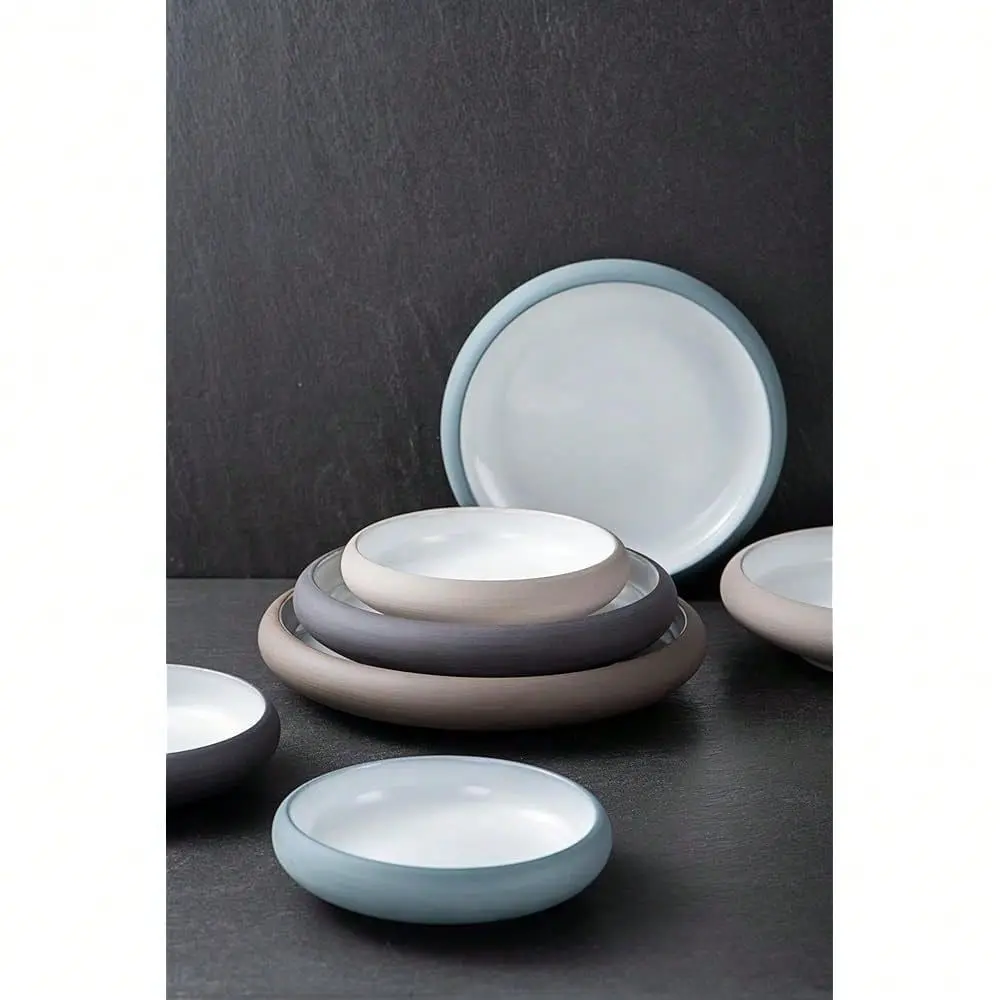 Black Salad Plate,Dinner Plates And Bowls Set,Stoneware Dessert Plate Set,Appetizer Plates Set Of 4,5.5 Inch,14 OzColor Clay An
Black Salad Plate,Dinner Plates And Bowls Set,Stoneware Dessert Plate Set,Appetizer Plates Set Of 4,5.5 Inch,14 OzColor Clay An