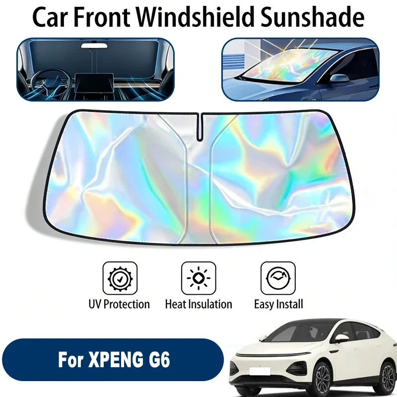 Car Windshield Sun Shade UV Reflective Sun Visor Protection Cover For XPENG G6 2023-2026
Car Windshield Sun Shade UV Reflective Sun Visor Protection Cover For XPENG G6 2023-2026