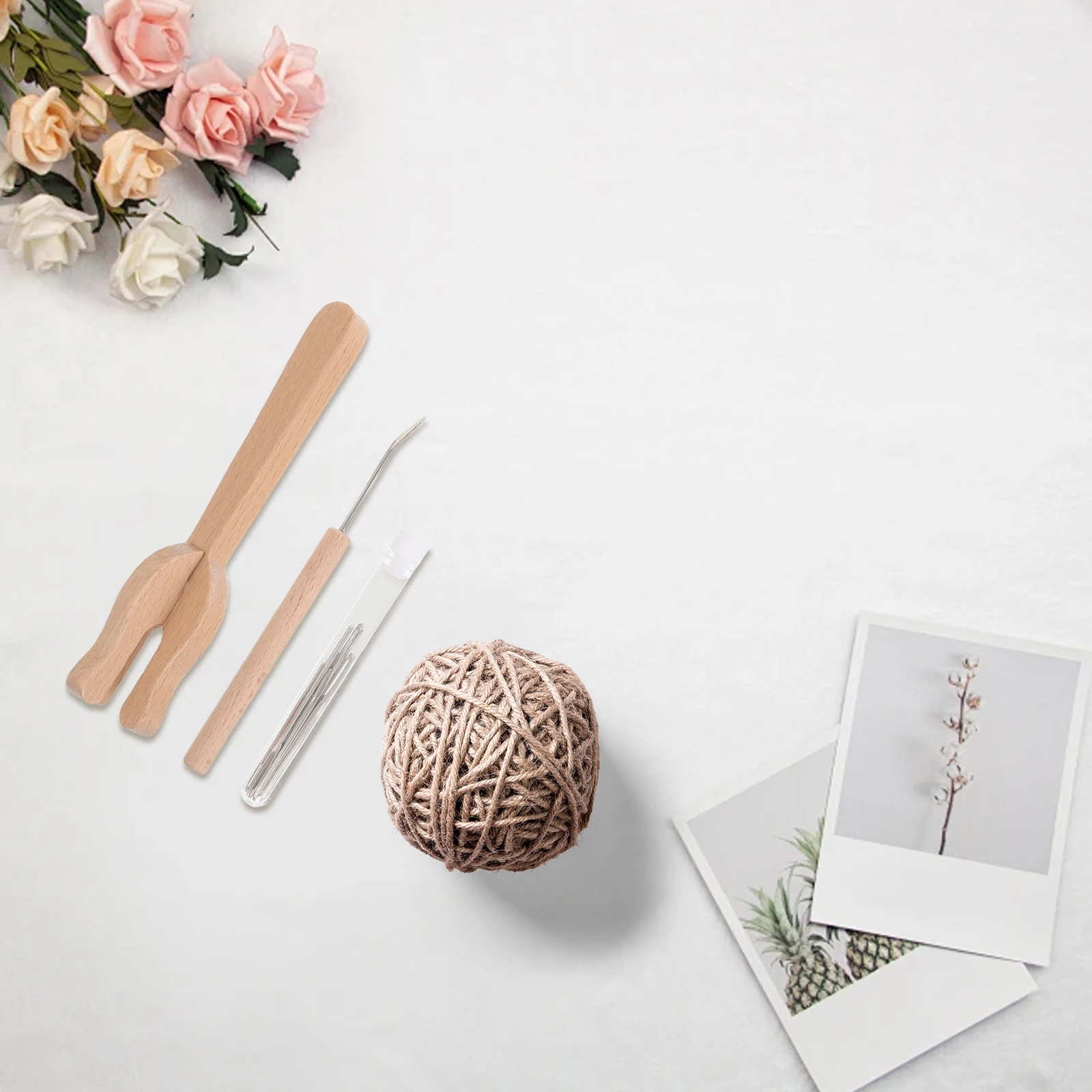 Wooden Weaving Flower Fork Tools Set Knitting Hook Crochet Gadgets Accessories Yarn Needles Hand Loom Stick Supplies Creative
Wooden Weaving Flower Fork Tools Set Knitting Hook Crochet Gadgets Accessories Yarn Needles Hand Loom Stick Supplies Creative