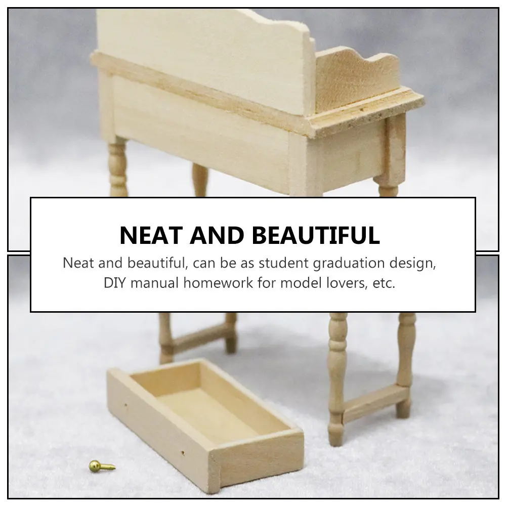 Mini House Writing Desk Small Size Lovely Cute Shape Miniature Furniture DIY Craft Decoration Photo Props Mini House Table
Mini House Writing Desk Small Size Lovely Cute Shape Miniature Furniture DIY Craft Decoration Photo Props Mini House Table