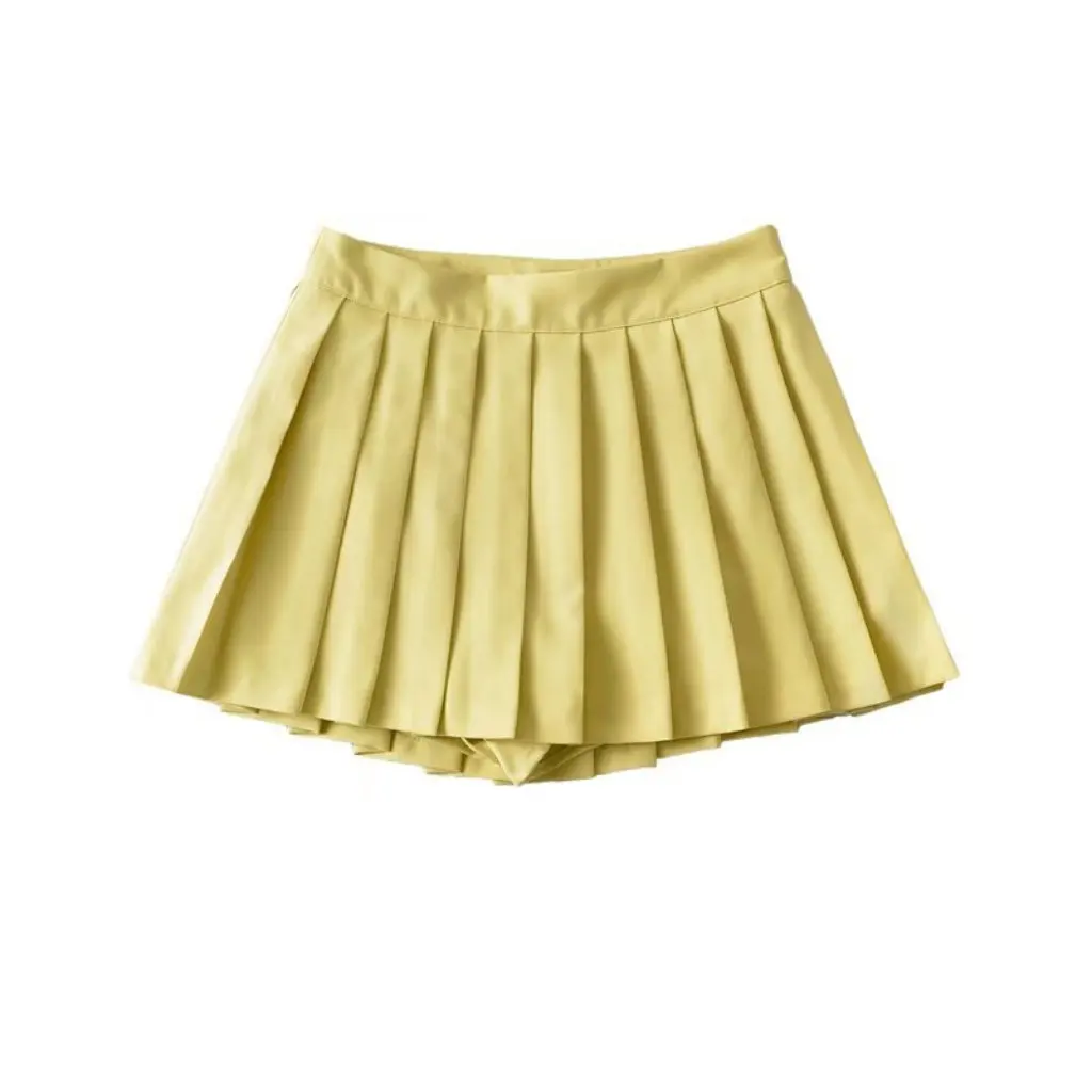 High Waist Anti-slip Pleated Skirt for Women 13 Colors Available Summer New Style Short Front Long Back Lined Skirt 
High Waist Anti-slip Pleated Skirt for Women 13 Colors Available Summer New Style Short Front Long Back Lined Skirt