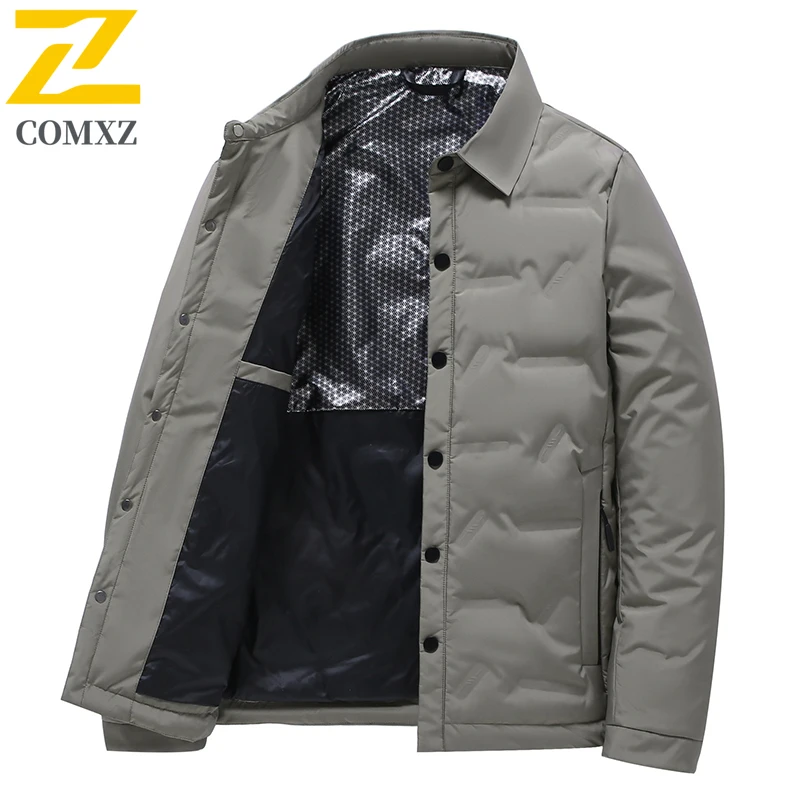 Elegant Men Parka Coat Winter Warm Business Casual Office Work White Bread Jacket Travel Outdoor Windproof Cotton-Padded Jacket
Elegant Men Parka Coat Winter Warm Business Casual Office Work White Bread Jacket Travel Outdoor Windproof Cotton-Padded Jacket