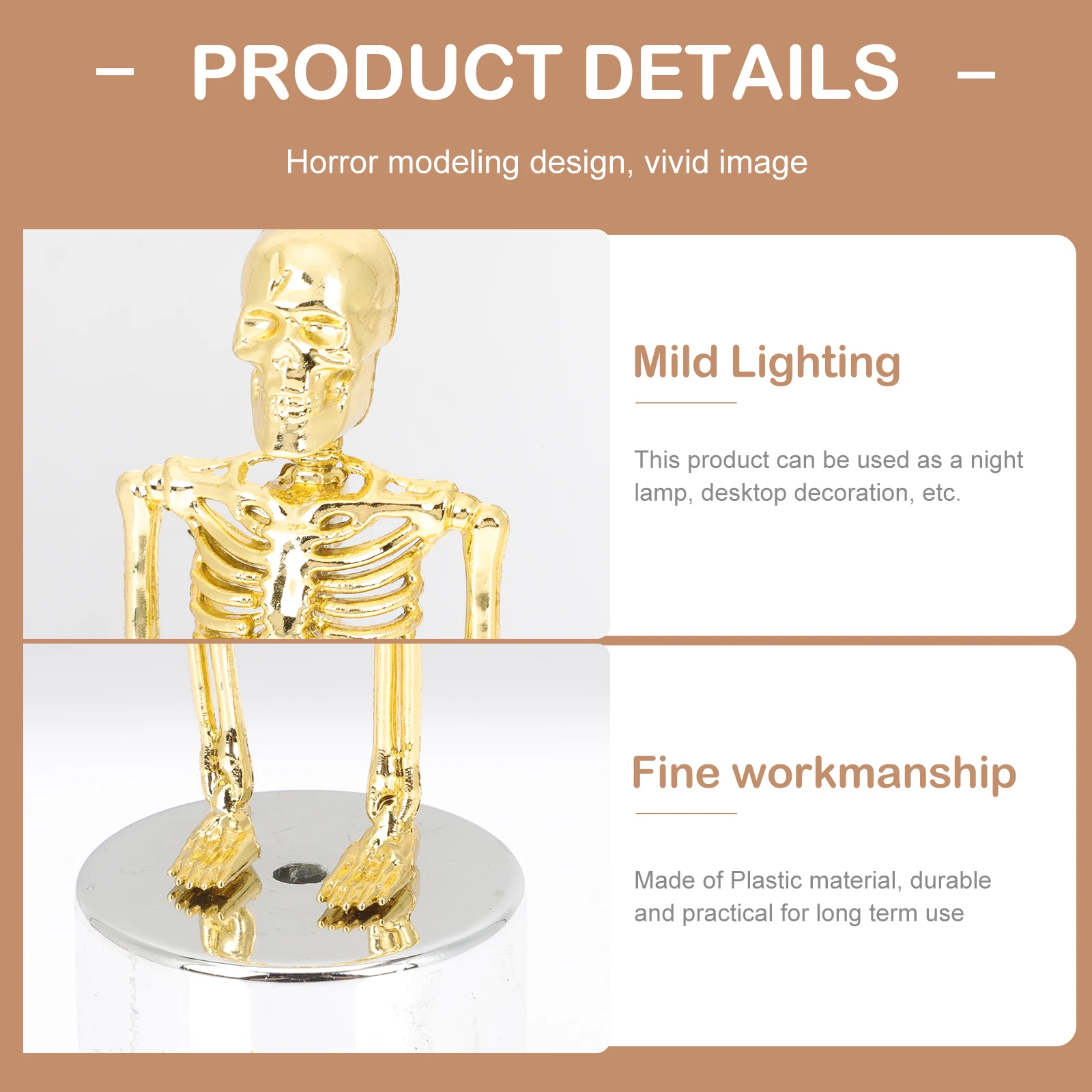 Led Skull Decorative Halloween Spooky Night For Home Party Festival Decoration Desktop Prop Light Energy Saving Safe
Led Skull Decorative Halloween Spooky Night For Home Party Festival Decoration Desktop Prop Light Energy Saving Safe