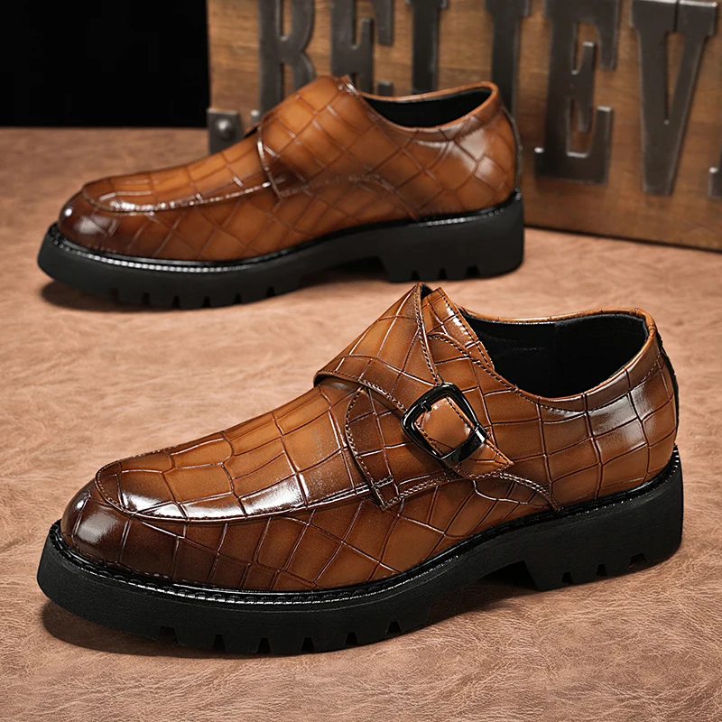 Men's Pointed Toe Oxford Shoes Monk Clasp Brock carving Business Male Wedding Dress Homecoming Formal Footwear
Men's Pointed Toe Oxford Shoes Monk Clasp Brock carving Business Male Wedding Dress Homecoming Formal Footwear