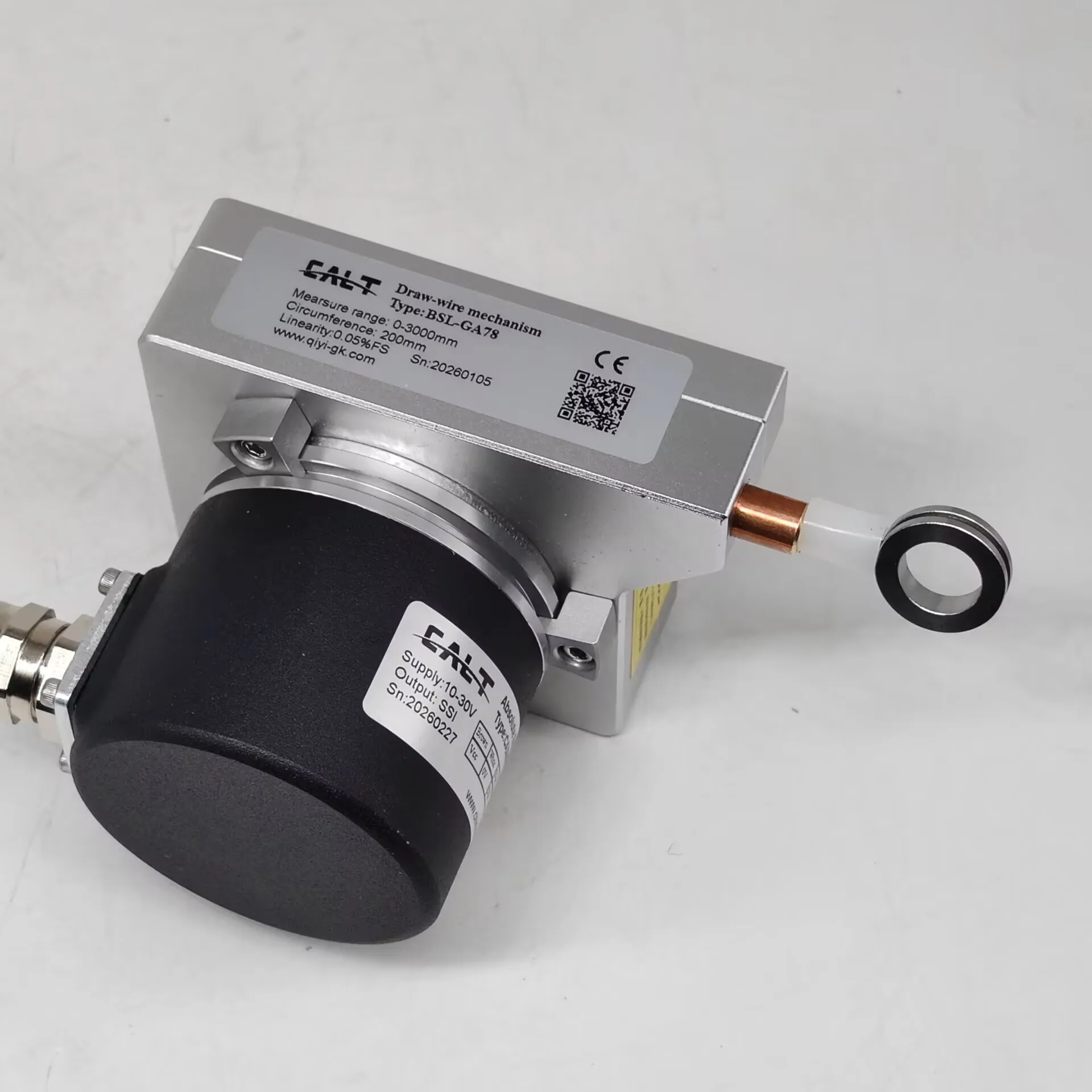 2026 CALT 3m Position Sensor BSL-GA78+CAX60 linear resistive position sensors 0-3000mm
2026 CALT 3m Position Sensor BSL-GA78+CAX60 linear resistive position sensors 0-3000mm