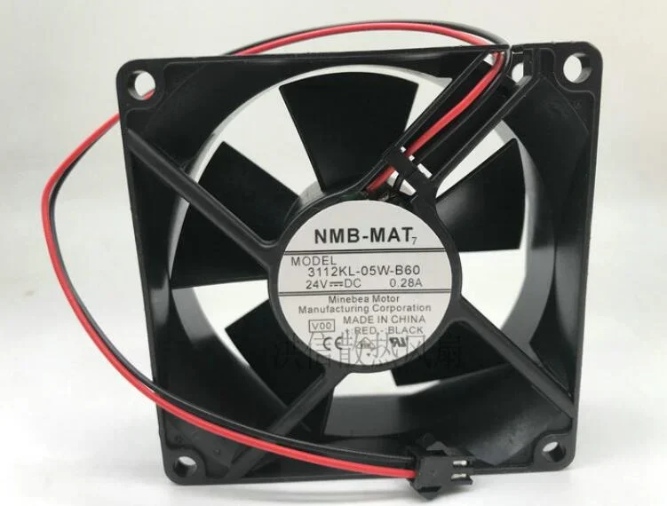 Wholesale: nmb-mat 3112kl-05w-b60 dc24v 8032 0.28a two-wire inverter cooling fan
Wholesale: nmb-mat 3112kl-05w-b60 dc24v 8032 0.28a two-wire inverter cooling fan