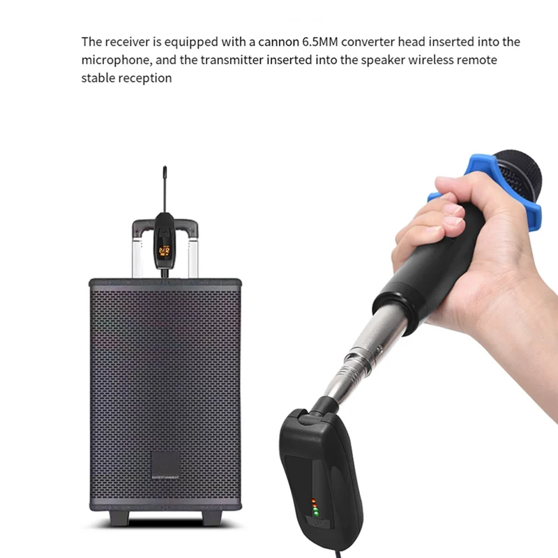 YHOLI-Wireless Guitar Transmitter Receiver Rechargeable Wireless Guitar System For Bass Electric Instrument Durable Easy Install
YHOLI-Wireless Guitar Transmitter Receiver Rechargeable Wireless Guitar System For Bass Electric Instrument Durable Easy Install