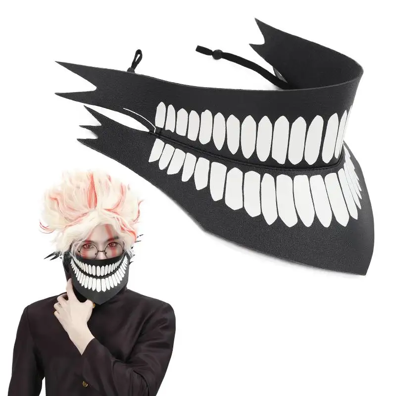 DAZCOS IN STOCK Cosplay Faux Leather DAN DA DAN Okarun Ken Takakura Face Mask for Adult Halloween Scary Masquerade Masks
DAZCOS IN STOCK Cosplay Faux Leather DAN DA DAN Okarun Ken Takakura Face Mask for Adult Halloween Scary Masquerade Masks