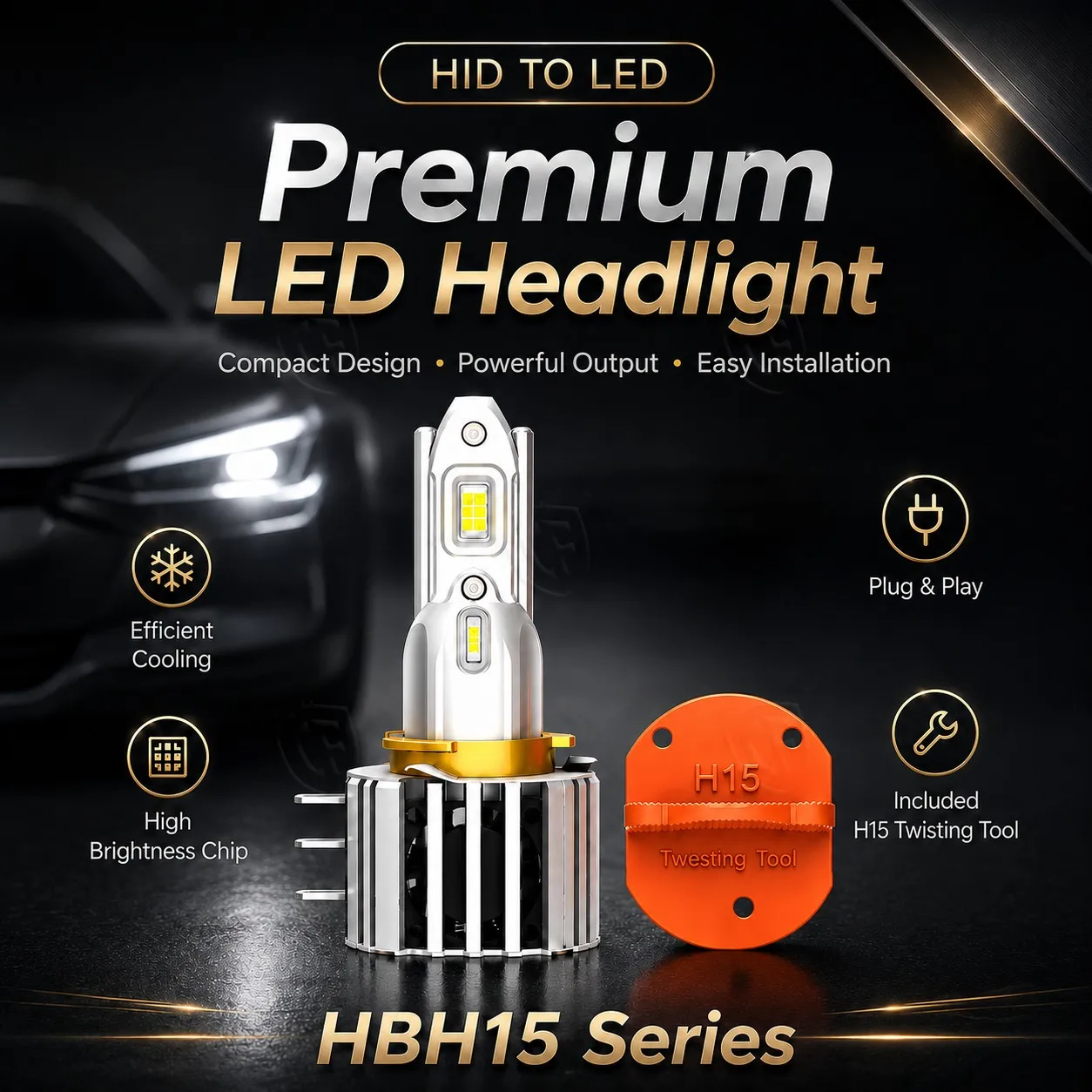 CF 2pcs H15 LED Canbus Day Running Lights Car Headlight 30000Lm DRLs For Mazda/BMW/Mercedes GLK/A180/Audi Q7 A6 A3/Golf 6 7
CF 2pcs H15 LED Canbus Day Running Lights Car Headlight 30000Lm DRLs For Mazda/BMW/Mercedes GLK/A180/Audi Q7 A6 A3/Golf 6 7