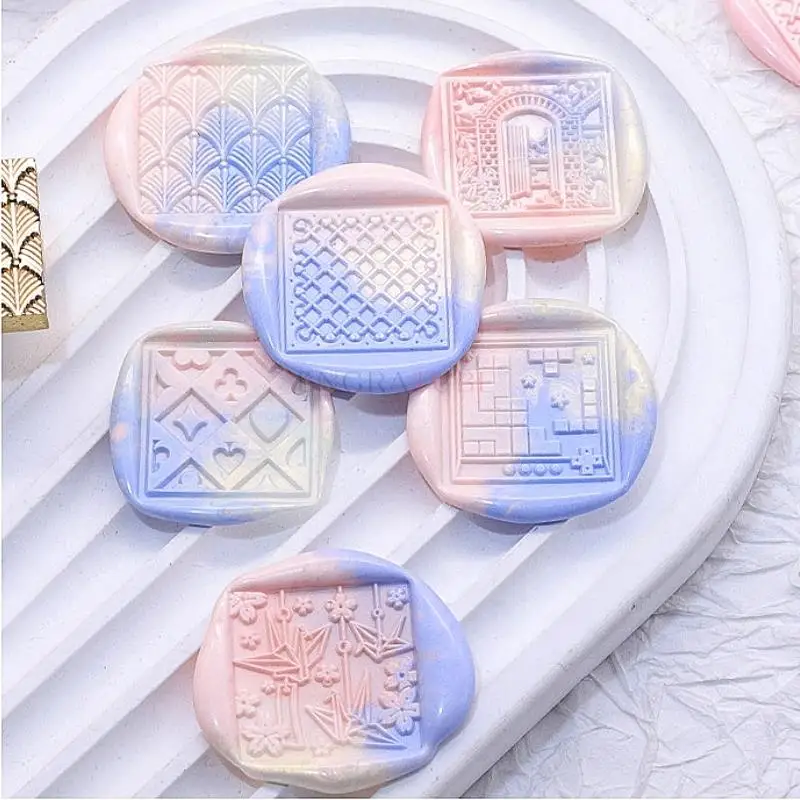 22mm Square Seal Wax Stamp Rose Clock Xmas Dove Halloween Puzzles Gears For DIY Wedding Gift Packaging Scrapbooking DIY Envelope
22mm Square Seal Wax Stamp Rose Clock Xmas Dove Halloween Puzzles Gears For DIY Wedding Gift Packaging Scrapbooking DIY Envelope