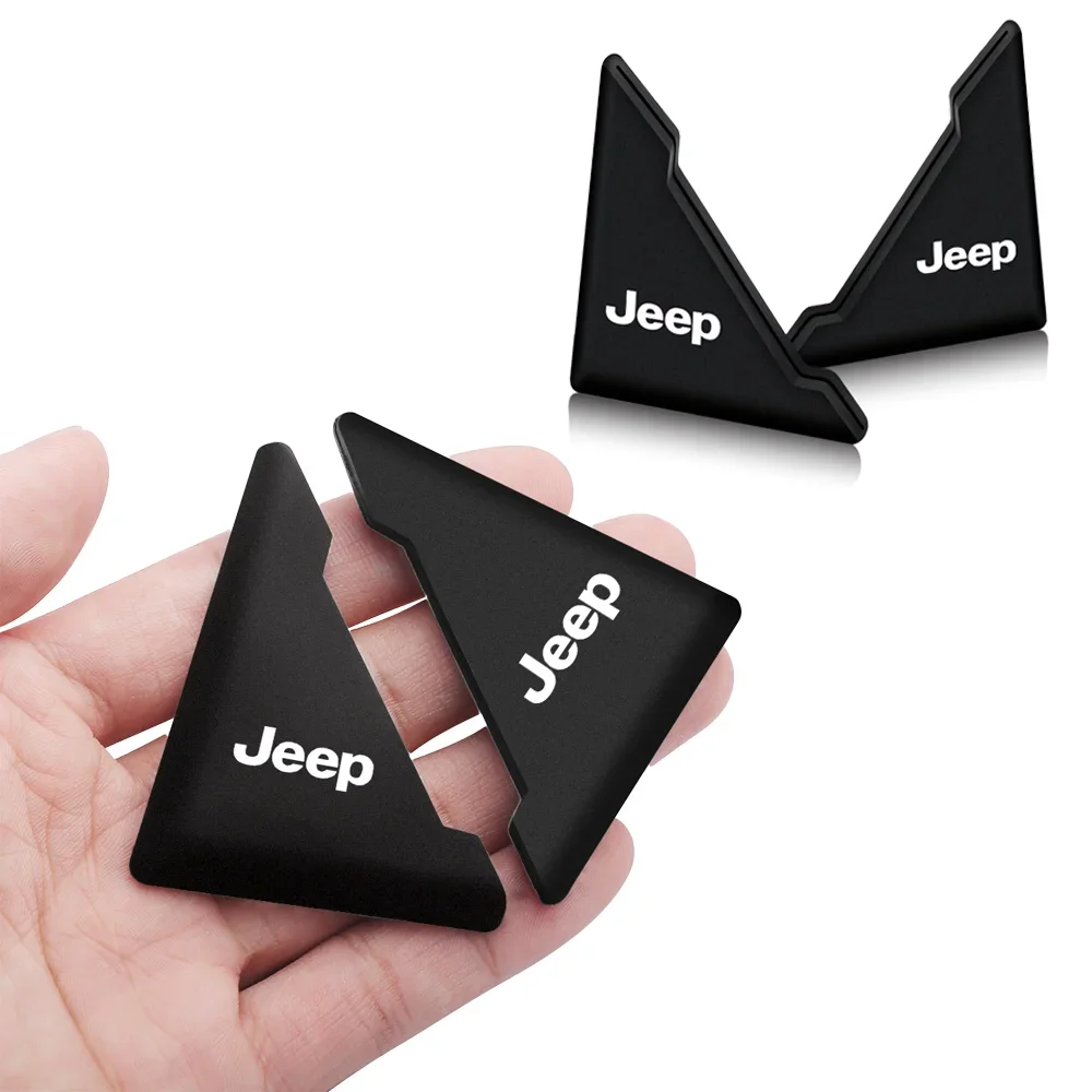 Universal Rubber Door Corner Bumper Soft Buffer Stickers for Jeep Compass Wrangler Grand Cherokee Styling
Universal Rubber Door Corner Bumper Soft Buffer Stickers for Jeep Compass Wrangler Grand Cherokee Styling