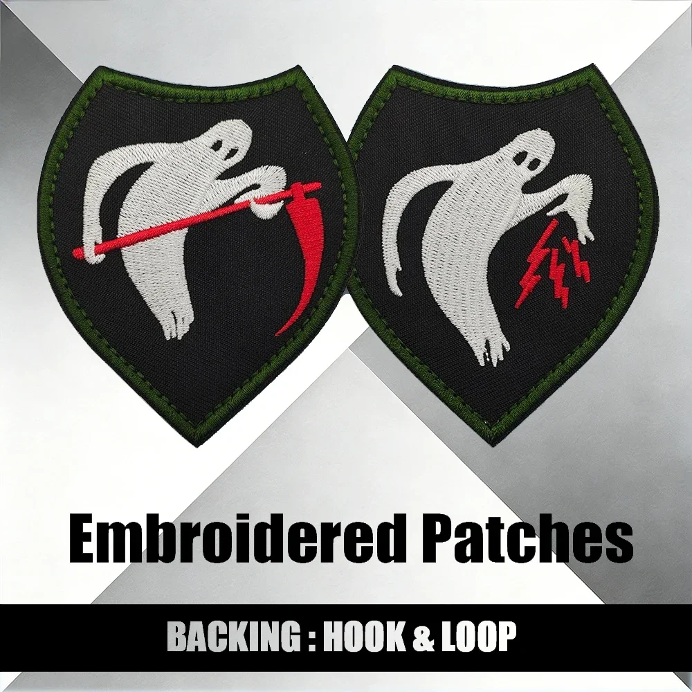 Пара нашивок в форме сердца с вышивкой в виде призраков, цвета хаки, с дизайном «Серп и Молния», на липучке, для одежды
Пара нашивок в форме сердца с вышивкой в виде призраков, цвета хаки, с дизайном «Серп и Молния», на липучке, для одежды