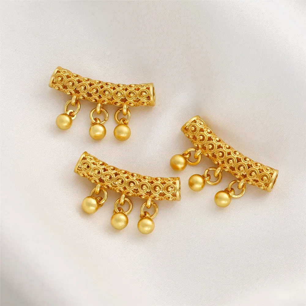 Matte Gold 18K Engraved Hollow Hanging Ball Elbow Bead Diy Handmade Bracelet Necklace Bracelet String Jewelry Accessories
Matte Gold 18K Engraved Hollow Hanging Ball Elbow Bead Diy Handmade Bracelet Necklace Bracelet String Jewelry Accessories