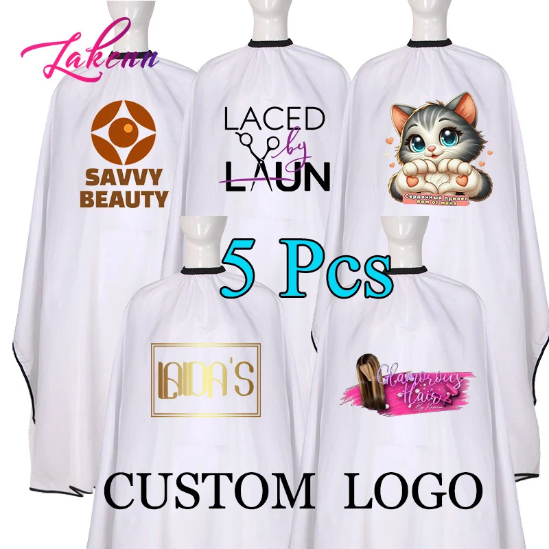 5Pcs Custom Haircut Cape Barber Apron Long White Black Pink Hair Capes Barber Waterproof Hairdress Gown Salon Hair Cutting Tools
5Pcs Custom Haircut Cape Barber Apron Long White Black Pink Hair Capes Barber Waterproof Hairdress Gown Salon Hair Cutting Tools