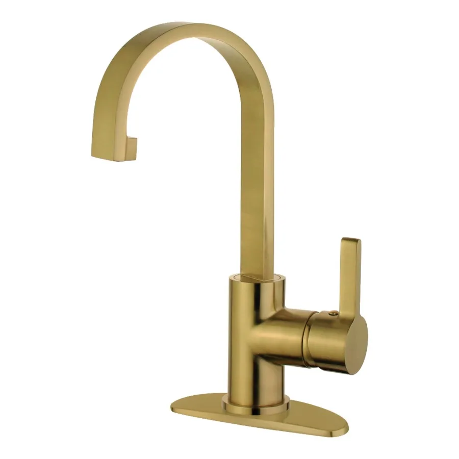 Fauceture LS8213CTL Continental Single-Handle Bathroom Faucet Brushed Brass
Fauceture LS8213CTL Continental Single-Handle Bathroom Faucet Brushed Brass