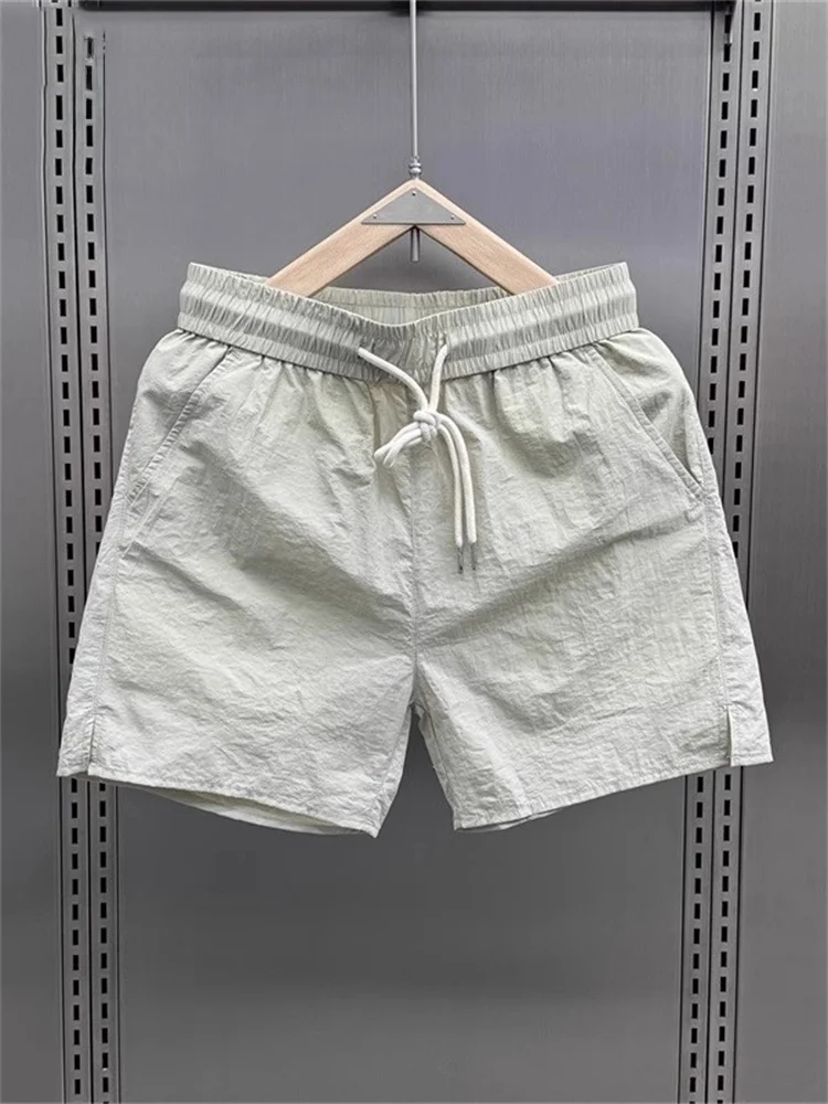 High-End Ice Silk Men's Casual orts Qui Dry Spor Five-Quarter Length Loose Fit Elastic Waist Busin Casual Pure Color
High-End Ice Silk Men's Casual orts Qui Dry Spor Five-Quarter Length Loose Fit Elastic Waist Busin Casual Pure Color