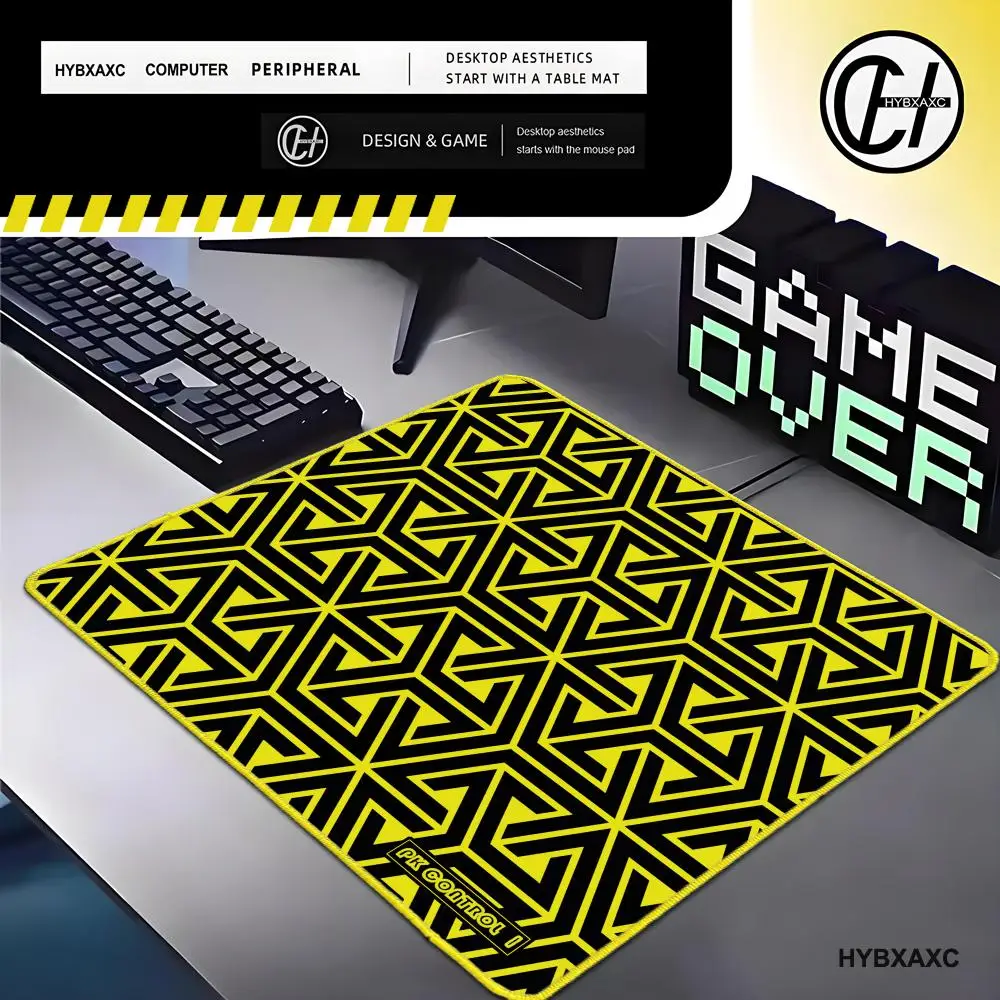 Pk Control 1 Design Professional Gaming Yellow lock edge Mouse Pad Speed and Control Desk Pad Mouse Mat High-Grade Desk Mat
Pk Control 1 Design Professional Gaming Yellow lock edge Mouse Pad Speed and Control Desk Pad Mouse Mat High-Grade Desk Mat