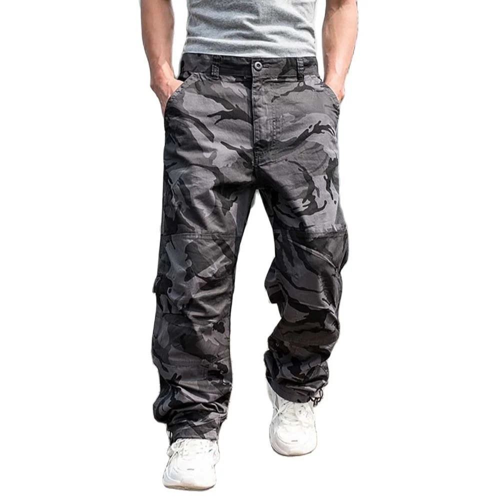 Camouflage Cargo Pants Men Casual Military Army Style Tactical Side Zipper Pocket Cotton Loose Baggy Trousers Plus Size
Camouflage Cargo Pants Men Casual Military Army Style Tactical Side Zipper Pocket Cotton Loose Baggy Trousers Plus Size
