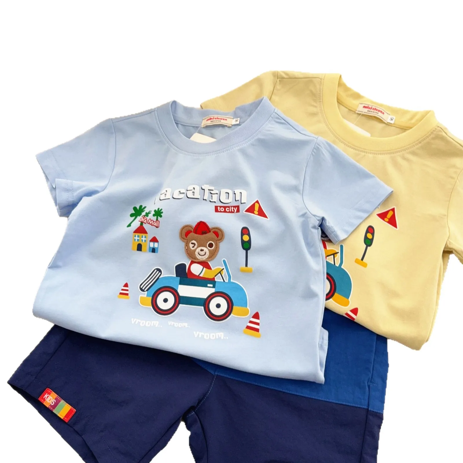 Children's Interior T-shirt For Spring And Summer 2026 New Japanese Style Boys And Girls Baby Bears Supercars T-shirt
Children's Interior T-shirt For Spring And Summer 2026 New Japanese Style Boys And Girls Baby Bears Supercars T-shirt