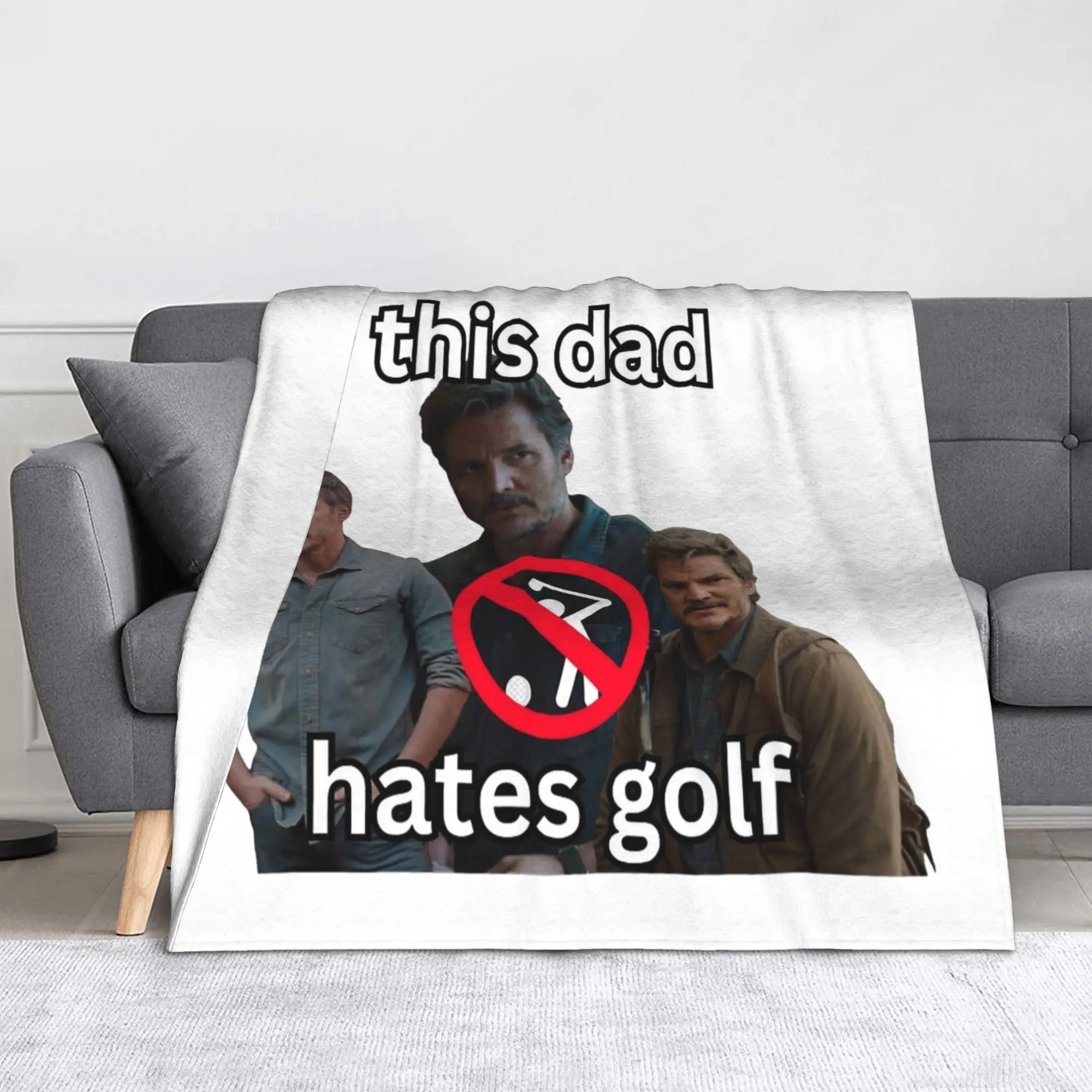 Joel Miller Golf Hater Blanket Fleece Summer Pedro Pascal Portable Lightweight Throw Blanket for Home Office Bedding Throws
Joel Miller Golf Hater Blanket Fleece Summer Pedro Pascal Portable Lightweight Throw Blanket for Home Office Bedding Throws