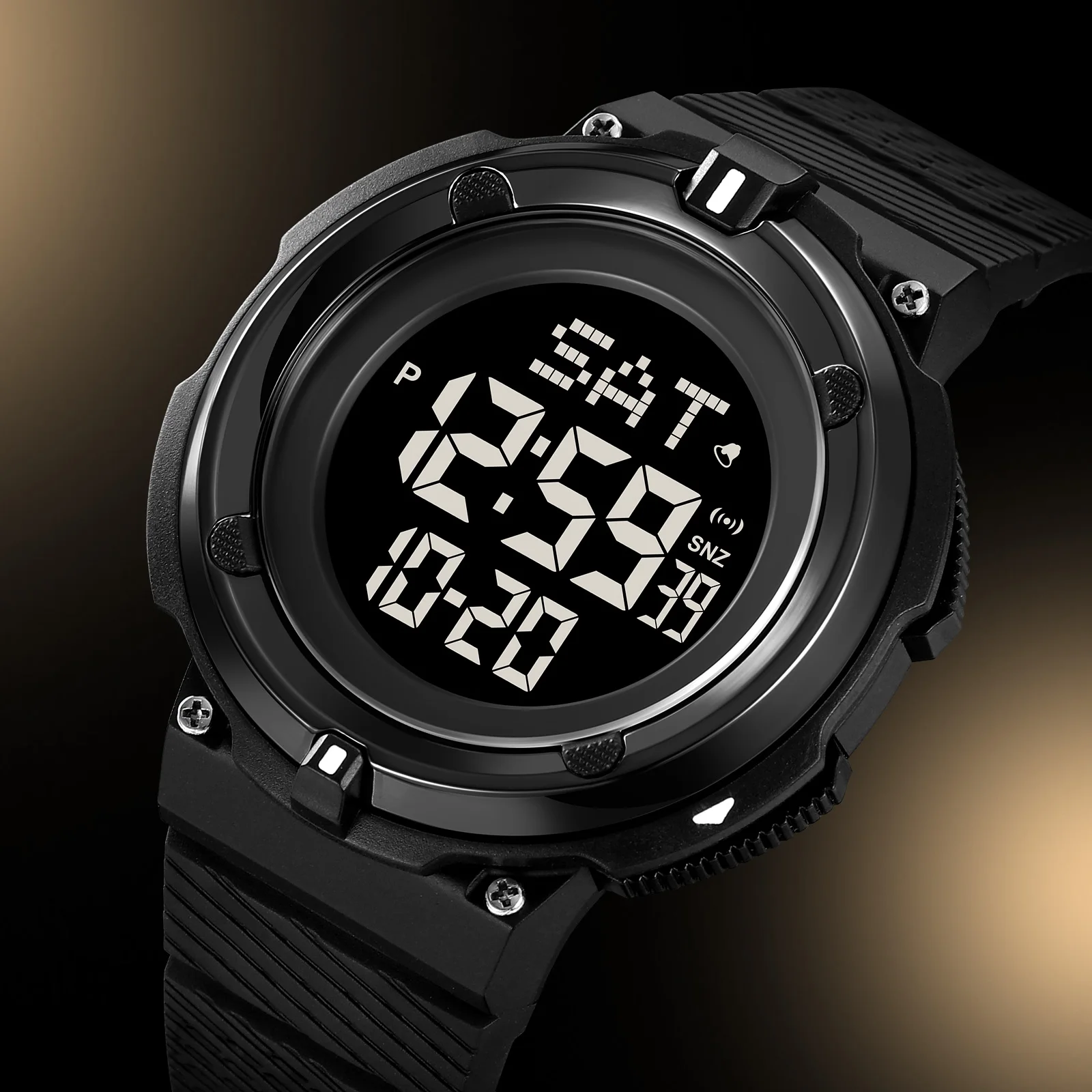 SKMEI Trendy Simple Style Outdoor Sports Watch Double Time Countdown Luminous Waterproof Versatile Men's Electronic Watch 2010
SKMEI Trendy Simple Style Outdoor Sports Watch Double Time Countdown Luminous Waterproof Versatile Men's Electronic Watch 2010