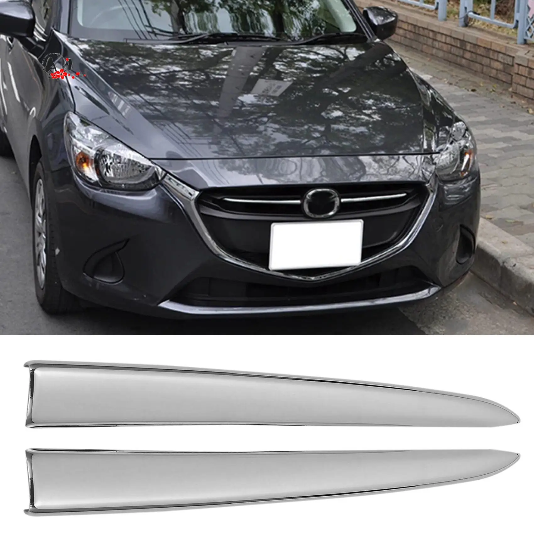 A10E-Car Front Grille Grill Cover Trim Molding For Mazda 2 Demio 2015-2017 DJ DL Mazda2 Hatchback Sedan Styling
A10E-Car Front Grille Grill Cover Trim Molding For Mazda 2 Demio 2015-2017 DJ DL Mazda2 Hatchback Sedan Styling
