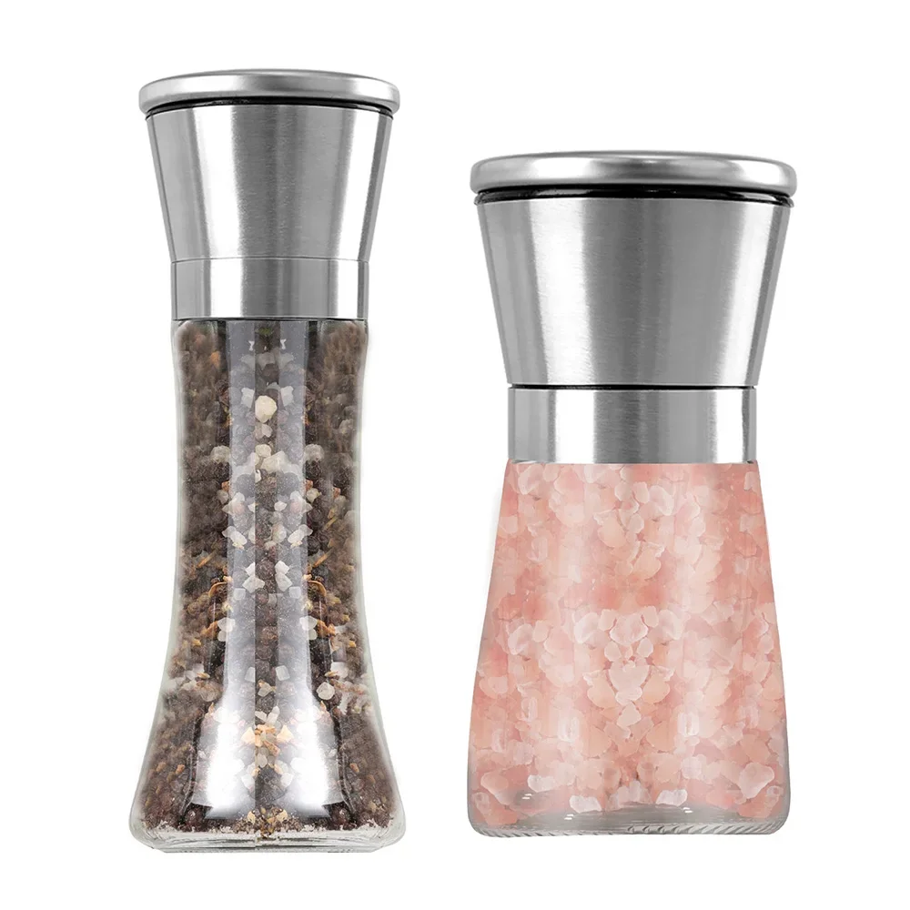 Professional Pepper Grinder - with High quality ceramics Mechanism Rotor, Refillable Pepper Mill Adjust Coarseness
Professional Pepper Grinder - with High quality ceramics Mechanism Rotor, Refillable Pepper Mill Adjust Coarseness