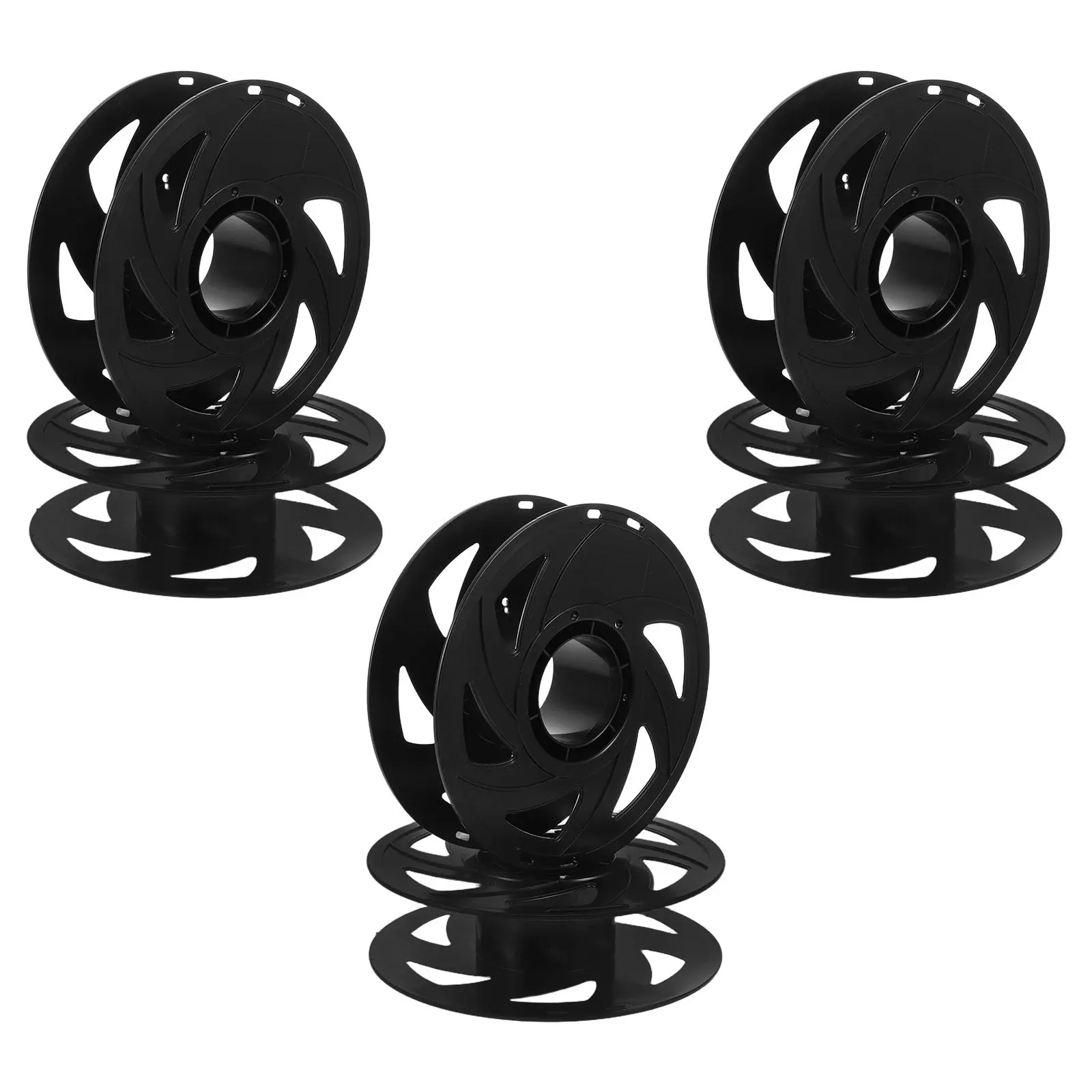 6Pcs Reusable 3D Filament Spool Plastic Empty Spool for 3D Printer Wide Compatibility Tanglefree Winding Filament Storage Racks
6Pcs Reusable 3D Filament Spool Plastic Empty Spool for 3D Printer Wide Compatibility Tanglefree Winding Filament Storage Racks