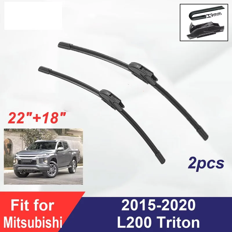 For Mitsubishi L200 Triton 2015-2020 Front Wiper Blades Boneless Frameless Rubber Cleaning
For Mitsubishi L200 Triton 2015-2020 Front Wiper Blades Boneless Frameless Rubber Cleaning