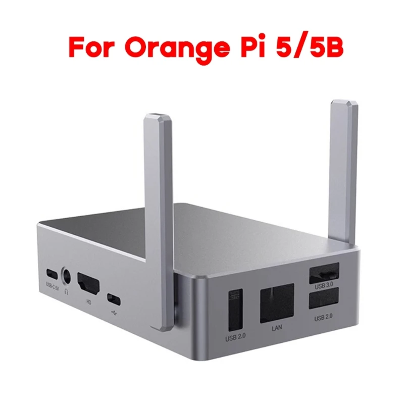 Aluminum Alloy Single Board Computer SBC Development Board for PI 5 5B
Aluminum Alloy Single Board Computer SBC Development Board for PI 5 5B