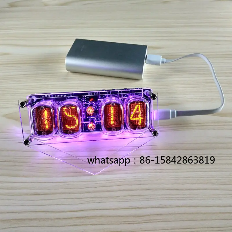 2026 New IN-12 Glow Tube Nixie Clock
2026 New IN-12 Glow Tube Nixie Clock