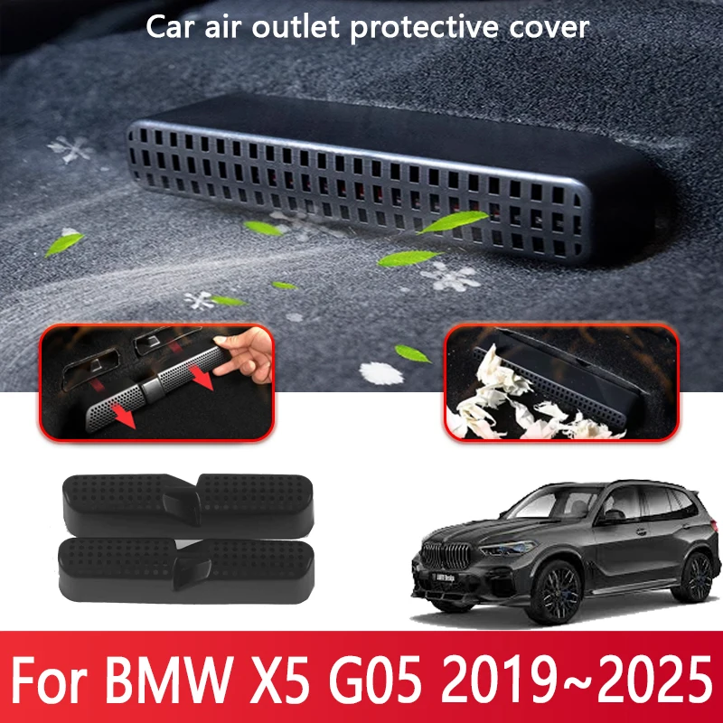 Car Air Vent Covers For BMW X5 G05 2019~2025 2020 2021 2022 Seat Air Conditioner Duct Outlet Dustproof Cover Auto Accessories
Car Air Vent Covers For BMW X5 G05 2019~2025 2020 2021 2022 Seat Air Conditioner Duct Outlet Dustproof Cover Auto Accessories