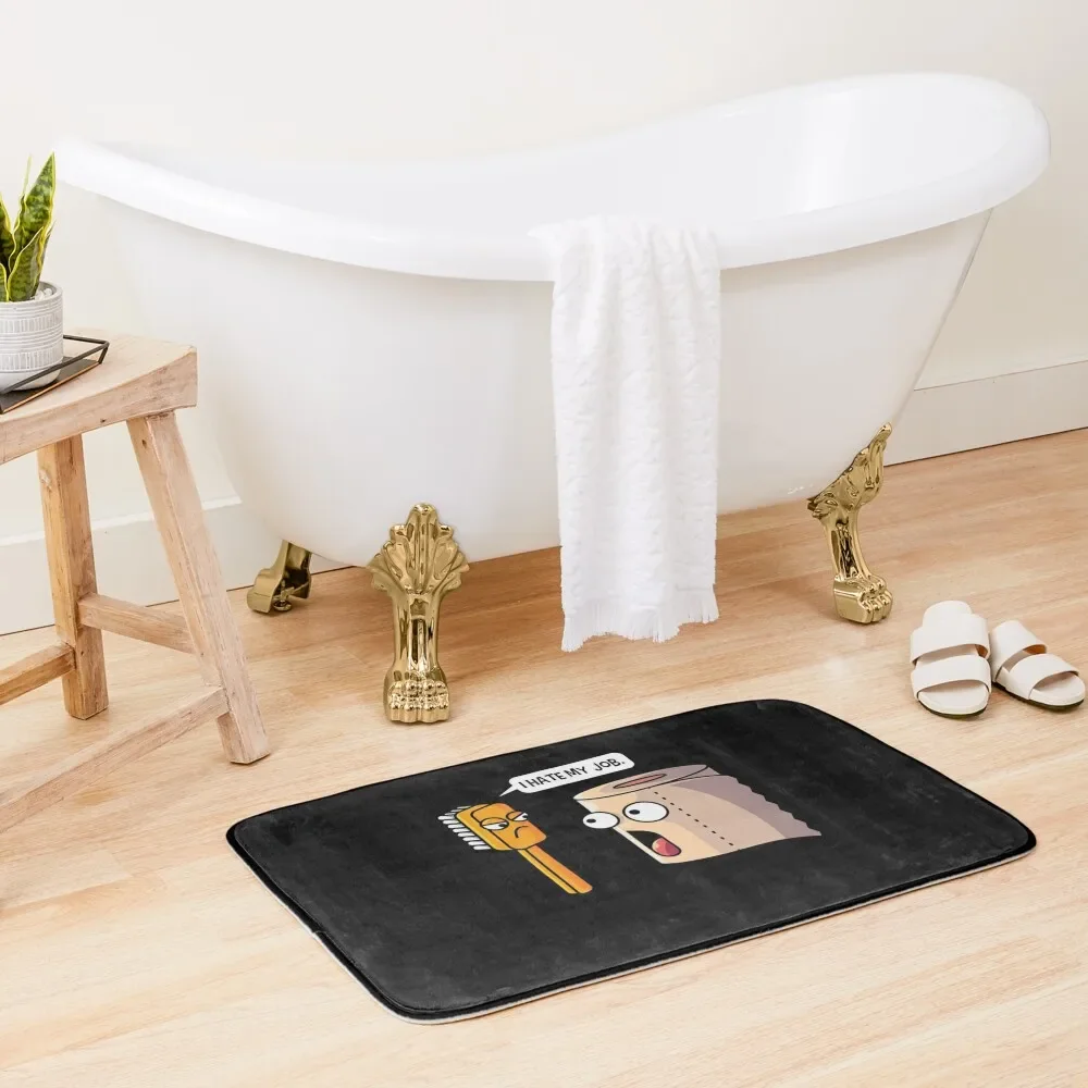 I hate my job, toothbrush klopapier Bath Mat Bathroom Shower Set For Bathroom Mat
I hate my job, toothbrush klopapier Bath Mat Bathroom Shower Set For Bathroom Mat